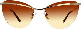 Skechers SE6105 32F Womens Sunglasses Gold Size 57