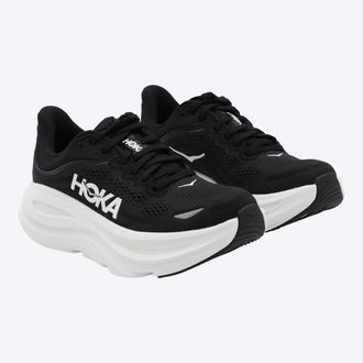 Hoka One One Womens Hoka One Sneakers Black-White _ Cover Tex Sole El