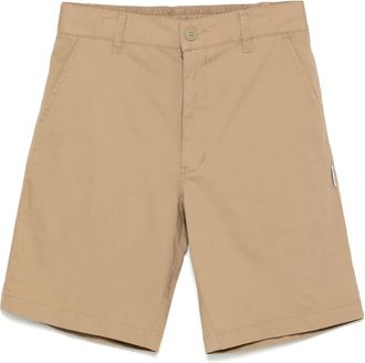 Izzue Shorts con applicazione logo - Toni neutri