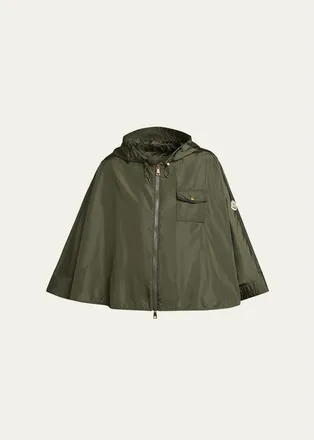 Moncler Hooded Cape