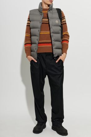 Moncler Quilted Gilet Tibb, Mens, Grey
