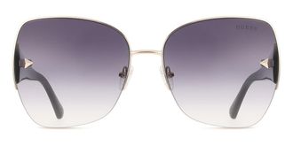 Guess GF6136 32B Womens Sunglasses Gold Size 61