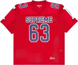SUPREME Bones Football Jersey Red SUP-FW25-010-RED