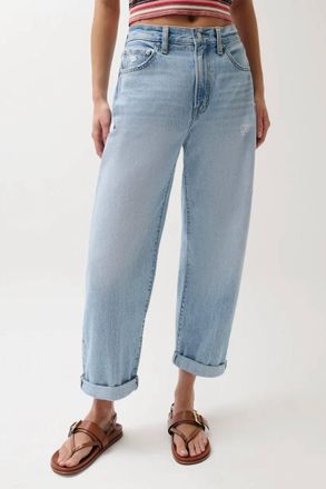 Pistola Denim Donny Rolled Hem Boyfriend Jean In Old Blues