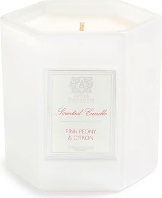 Antica Farmacista Golden Amber Scented Candle in Pink Peony & Citron at Nordstrom