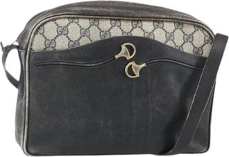 Gucci Pre-owned Plastic Cross Body Bag - Dames - Vintage Schoudertas - Blauw - ONE Size - Vintage