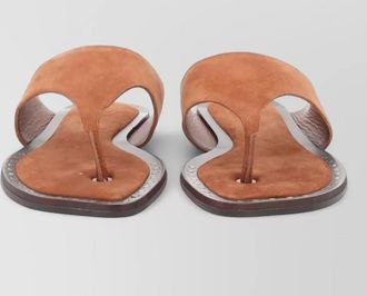 Ash thong sandals genius flat sole studs