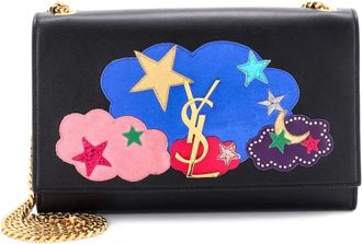 Saint Laurent Classic Monogram Patchwork Leather Medium crossbody bag - Nero