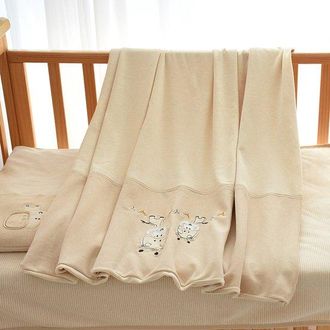 OEM Ropa De Cama, Funda N&oacute;rdica De Algod&oacute;n Te&ntilde;ido Naturalmente, Segura Para Beb&eacute;s, Con Bordados, Algod&oacute;n Puro, Agradable Para La Piel, 150200