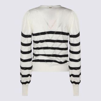 Twin-Set Womens Sweaters Riga Neve-Blue Co Ws Neve/blue