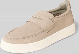 A|X Armani Exchange Loafer aus echtem Leder Modell London in Beige, Gr&ouml;&szlig;e 41