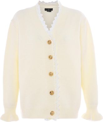 Faina Vest Dames wolwit