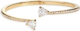Swarovski Mesmera Bangle in Gold/White at Nordstrom, Size Medium