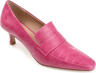 Journee Collection Women & apos;s Celina Medium and Wide Width Kitten Heel Pumps