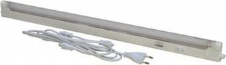 Trade Shop Trade Shop Traesio - Trade Shop - 15w Tubo Neon 75cm Led Completo Di Plafoniera T5 Luce Bianco Caldo 3000k Cavo