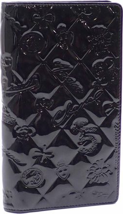 Chanel Patent Leather Long Wallet (Bi-Fold) (Pre-Owned)