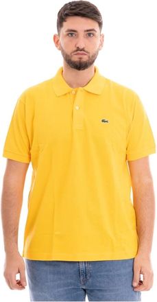 Lacoste M Polo Manica Corta - Heren - Polos - Geel - S - Tops