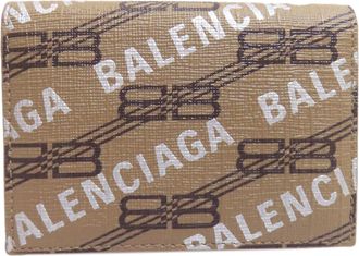 Balenciaga Brown Leather Wallet (Bi-Fold) (Pre-Owned)