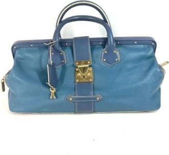 Louis Vuitton Pre-owned Handbags, female, Blue, Size: ONE SIZE Pre-owned Leather louis-vuitton-bags