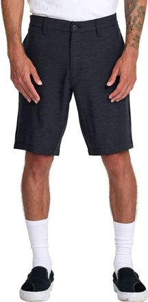 Rvca Sport Course Chino Shorts in Heather Black at Nordstrom, Size 31