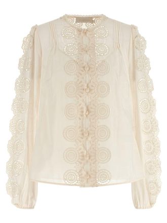 Zimmermann Lucky Embroidered Blouse