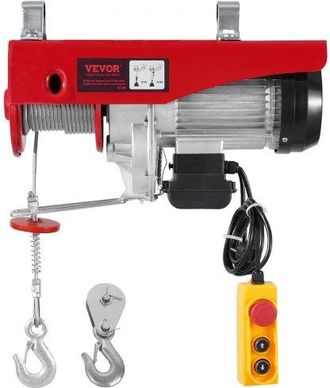 OEM Polipasto El&eacute;ctrico Carga De 1200kg Cabrestante El&eacute;ctrico 230v Control Remoto Con Cable De 4,2m Eslinga Simple Doble Parada De Emergencia Polipasto El