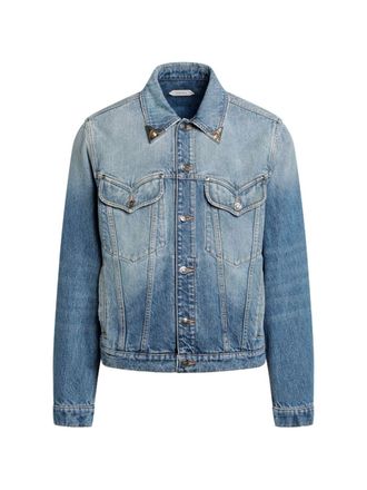 Versace Structured Denim Jacket