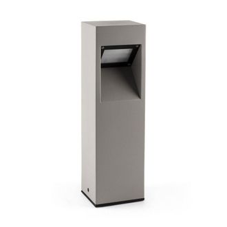 Netlighting Cast Bollards Outdoor Ground Light Grey LED IP65