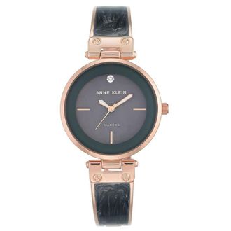 Anne Klein Bangle Grey Dial Ladies Watch AK-2512GYRG