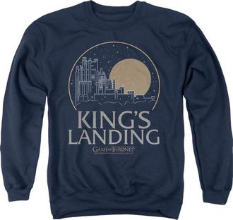 Gildan Game Of Thrones Kings Landing Adult Crewneck Sweatshirt