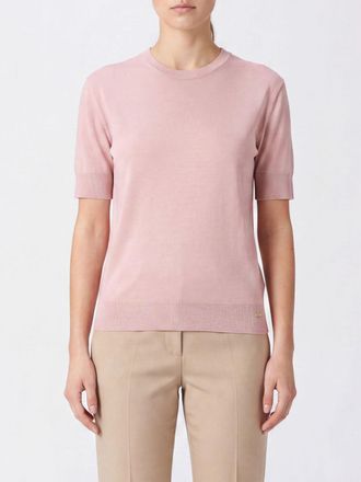 Herno T-shirt girocollo a maniche corte in misto lyocell e cotone