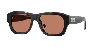 Diesel DL2020U 207173 Mens Sunglasses Black Size 52