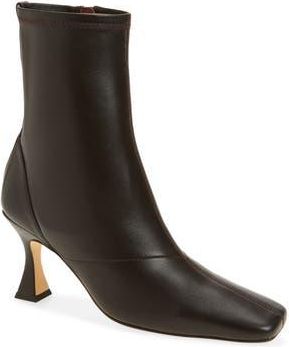 Tony Bianco Fomo Bootie in Chocolate Nappa at Nordstrom Rack, Size 9.5