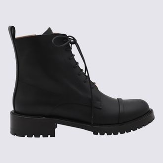 Malone Souliers Black Leather Miller Boots