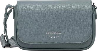 Emporio Armani Crossbody Tas - Dames - Schoudertassen - Blauw - ONE Size - Leer - Tassen