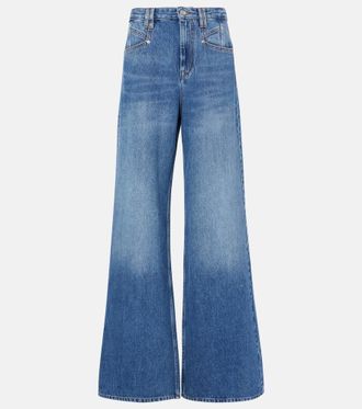 Isabel Marant Jeans a gamba larga Lemony