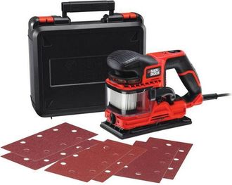 Black+Decker Black+decker Lijadora De 1/3 Hojas Con Cable 270w - Duosand - Ka330eka-qs