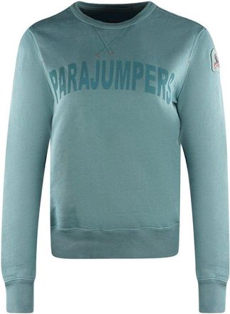 Parajumpers Bianca Large Brand Logo Blue Jumper