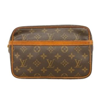 Louis Vuitton Pre-owned Clutches, female, Brown, Size: ONE SIZE Pre-owned Clutch bag