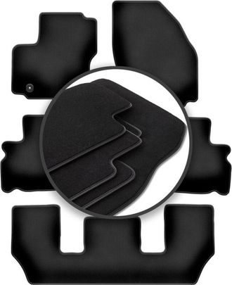 OEM Alfombrillas Premium Para Ford Galaxy Mk2 7 Plazas (2006-2011)