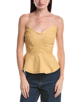 AFRM Merida Princess Peplum Top