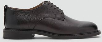 Mango Scarpa Oxford pelle marrone - Uomo - 39 - MANGO MAN