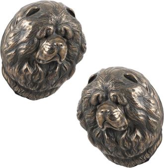 OEM Chow Chow - Estatuilla De Perro, Busto Colgante, Decoraci&oacute;n &Uacute;nica Para Un Amante De Los Perros De Art-dog