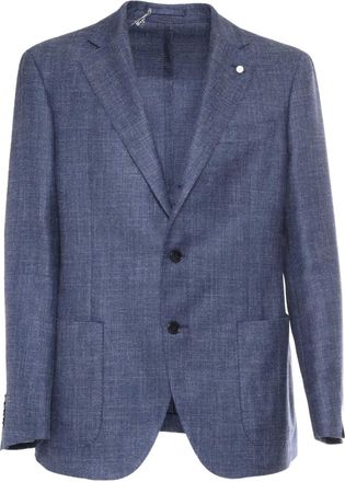 Luigi Bianchi Mantova Blazer con applicazione - 5