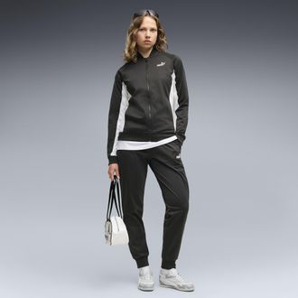 Puma Tuta da baseball da donna, Abbigliamento, Nero, XL