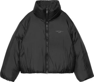 Carhartt Work in Progress Demi Jacket - Heren - Winterjassen - Zwart - L - Leer - Jassen