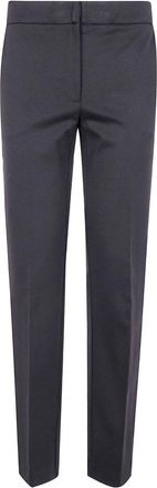 Twin-Set Tailored Knitted Trousers With Metallic Detail