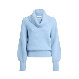 Pantaloni Torino Turtlenecks, female, Blue, S, Celeste Jumper