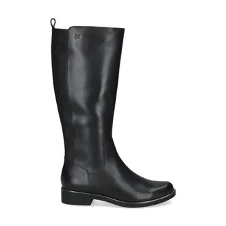 Caprice Schoenen, Dames, Zwart, 40 1/2 EU, Leer, Lange Laarzen