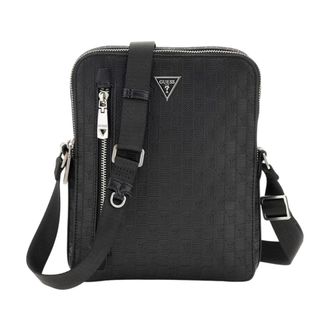 Guess Uomo, Borse, Nero, Taglia unica, new